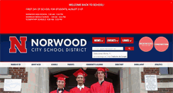 Desktop Screenshot of norwoodschools.org